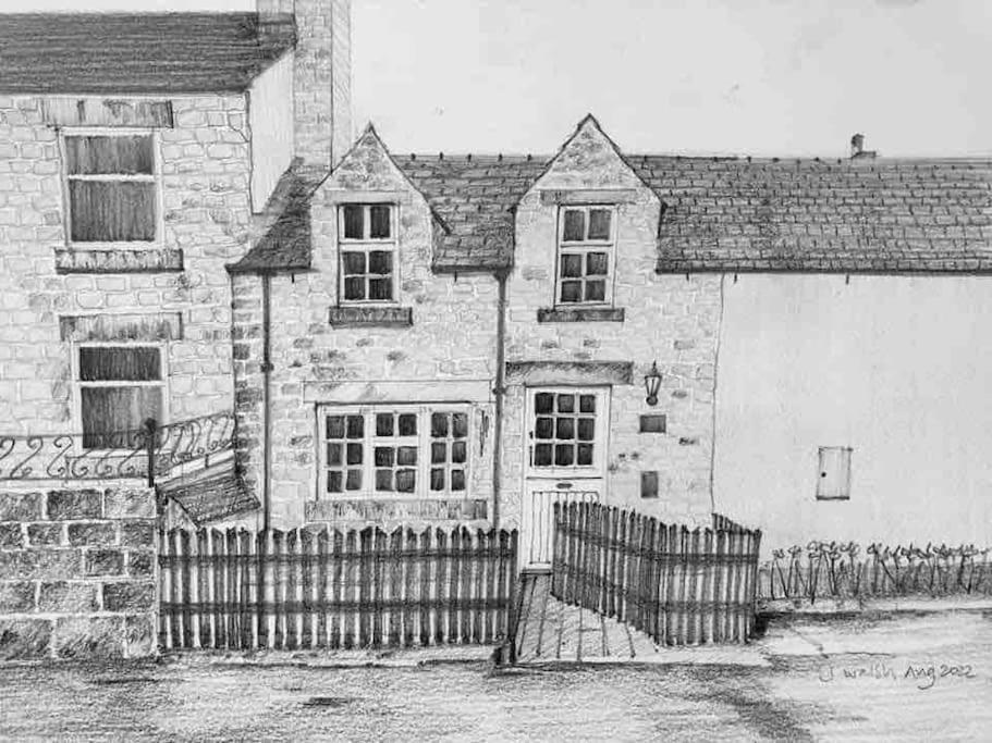 Gorgeous Cozy Cottage With A Heritage Feel, Walks, Pubs & Wood Burner تيديسويل المظهر الخارجي الصورة